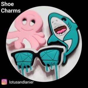 Shoe Charm "Ocean Life" Set of 3